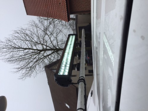 LED auf dem Thule Träger