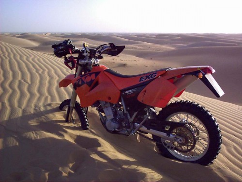 KTM EXC 450 / 2005 in Mauretanien