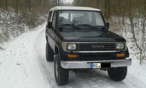 KJ73 im Schnee