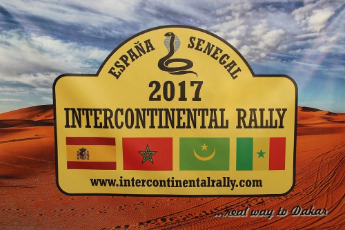 Intercontinental Rally. Gefahren wird in den Klassen Auto, Motorrad und Buggy.