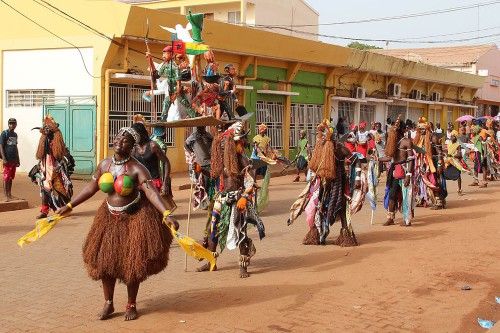 Karneval in Bissau.