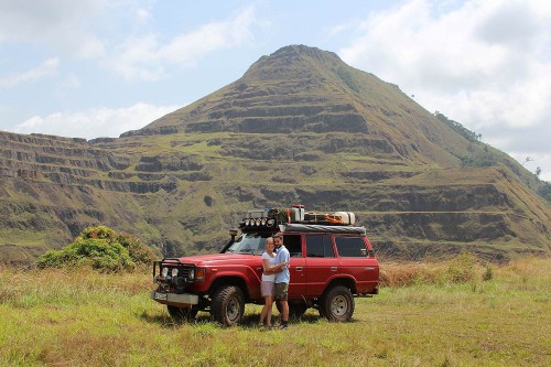 In den Nimba Mountains.