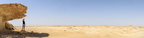 Weiße Wüste Omans