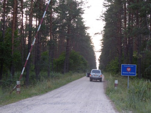 Grenze Polen/Litauen...