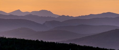 Morgenstimmung in der Sierra de Cata