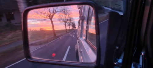 Troopy-Glück am Morgen