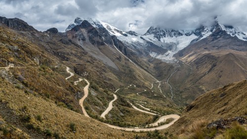 Ein paar Serpentinen hat's schon ...