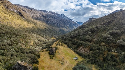 Und hier unser heutiges Nachtlager