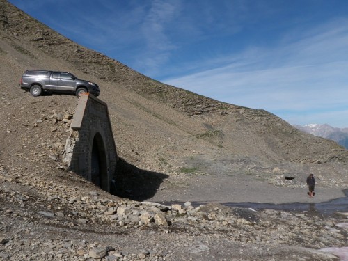 Südportal am Col de Parpaillon (2643m)