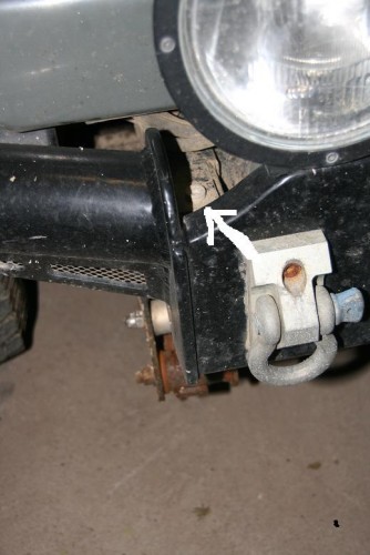 von oben nach unten M12 Rahmenkopf