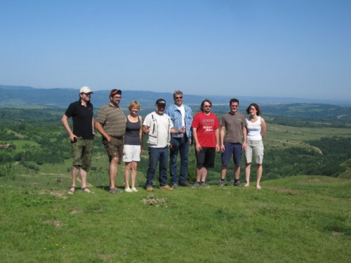 unvollständiges Gruppenfoto