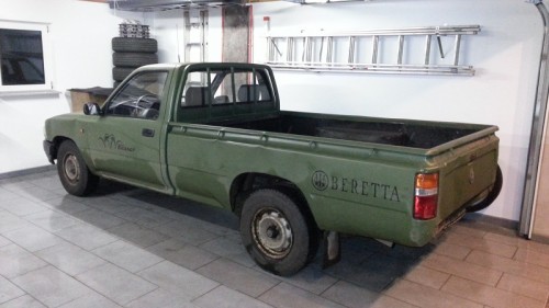 Mein 92er VW Taro 2,4D 2WD