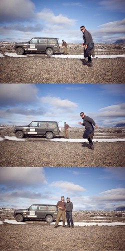 NISSAN Patrol W260 auf der Sprengisandur nahe Fjordungsvatn