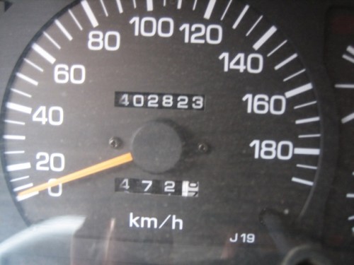 stimmt nicht mehr....405000km!