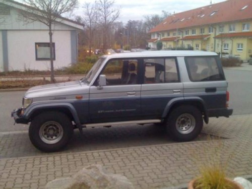 Orginal Fahrwerk mit 285/75 16