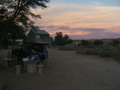 Camping im Gemsbock National Park