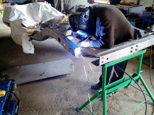 Welding frame