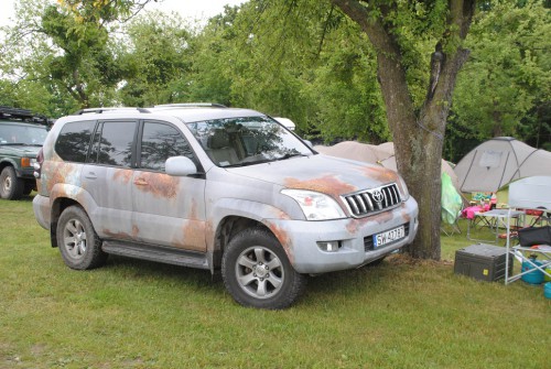 Auf der Campigwiese gibt es auch schöne individuelle Umbauten zu sehen, hier eine J12 Rat(te)