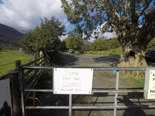 Übernachtungsplatz auf einer Schaf-Farm