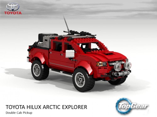 2019-08-22 Arctic Trucks Hilux LEGO 01.jpg