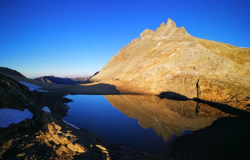 Sonnenaufgang auf 3005 m