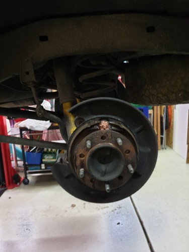 Bremse hinten