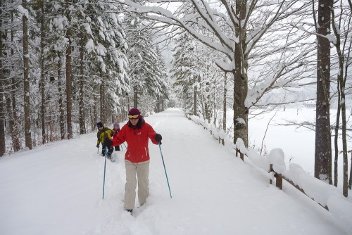 Schneeschuhwanderung mit Kindern